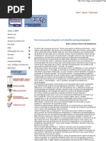 Por uma escuta singular no trabalho psicopedagógico