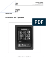 Powerlogic CM2000 Circuit Monitor Instruction
