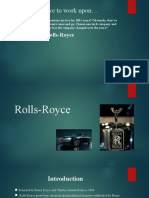 We Have To Work Upon : Rolls-Royce