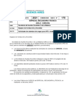 Especial-Secundaria-Tecnica (Solo Cargos) : Fecha 17 de MAYO Sad 2 N°