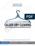 Calder Dry Cleaning: Sample
