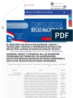 Mescyt Gob Do Convocatoria-Becas-Nacionakes-2021