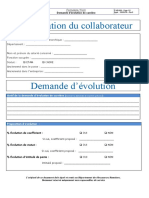 F-HR-036 - Demande D'évolution de Carrière - Appl 999914 - Rev0