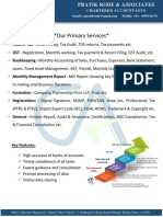 CA Firm Services-Profile 