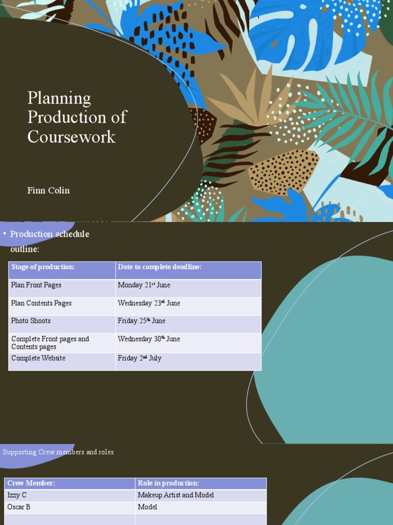 Production Planning | PDF