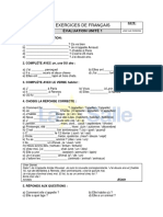 Cahier d'Evaluation 1-1ºeso