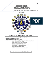 Final Validation USLEM Filipino8 - Q4 - Modyul 2 - FV