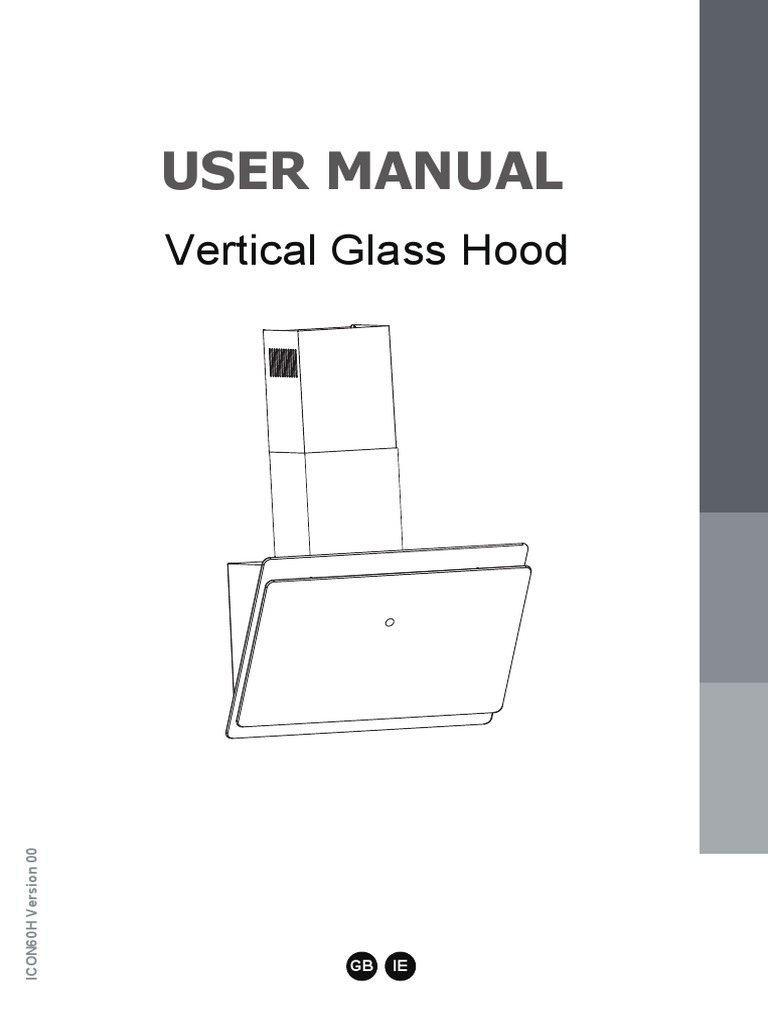 Art28376 60cm Black Cooker Hood PDF Mains Electricity Ac Power