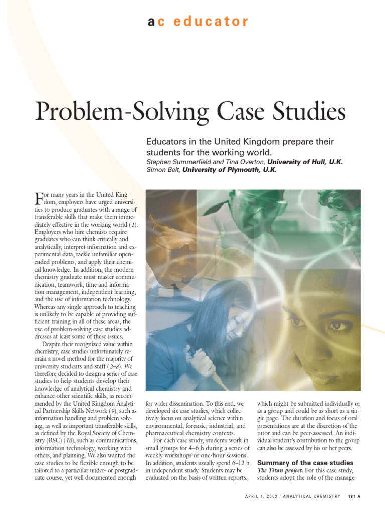 problem solving case studies with solutions pdf