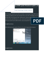 Bingung Setting ODBC Pada Windows 64bit 2021