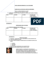 Actividades de Prácticas Del Lenguaje Semana Del 15 Al 19 de Marzo