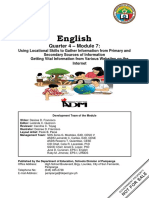 English 10 Quarter 4 Module 7