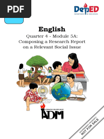 English 10 Quarter 4 Module 5