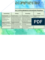 ACT 3 1 CUADRO COMPARATIVO Procedimiento Analítico y El Procedimiento de Inventarios Perpetuos