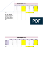 Arbron Hysenbegas - Excel In-Class Assignment