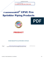 CPVC Spears® Flame Guardd