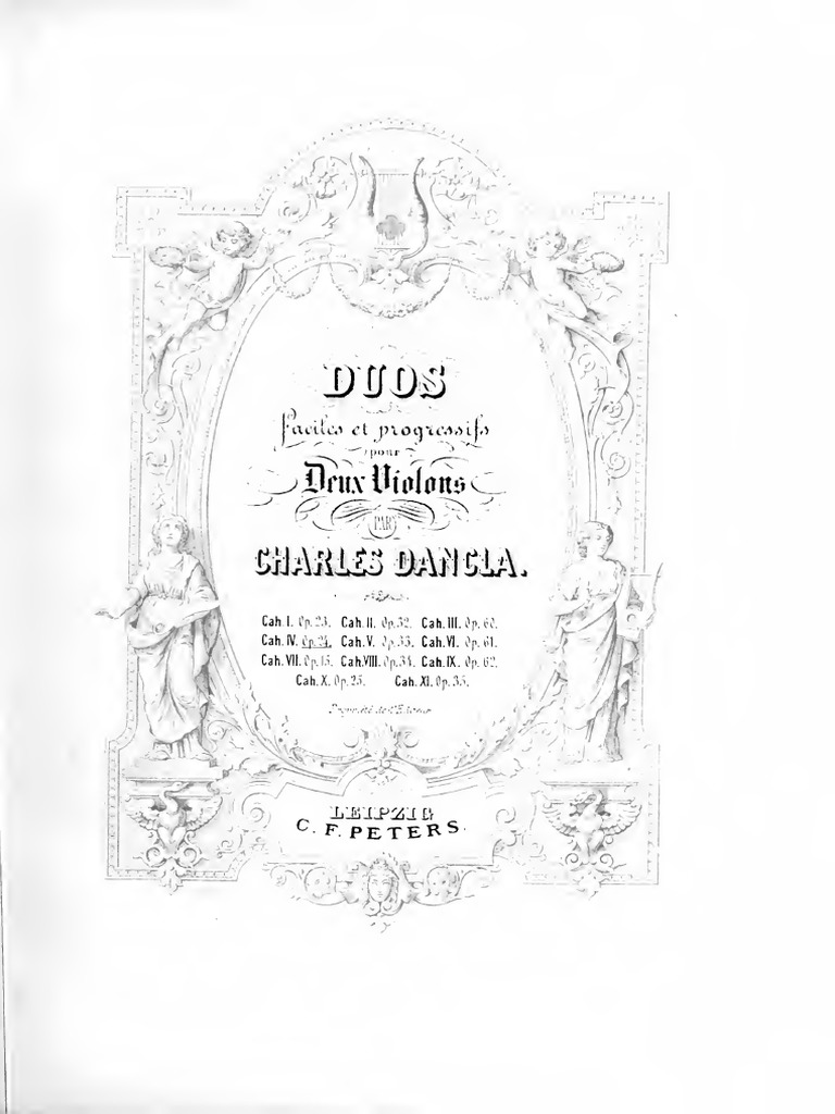 Dancla Charles Duos Faciles Progressifs Violin 2 | PDF