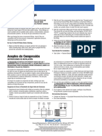 Compression Fittings: Installation Instructions