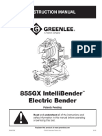 Greenlee 855GX Instructions | PDF | Ac Power Plugs And Sockets
