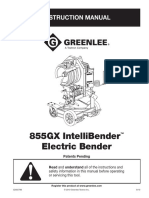 Greenlee 855GX Instructions