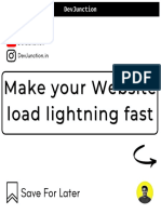 Make Your Website Speed Lightning Fast