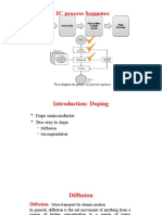 Flow Diagram For Generic IC Process Sequence