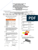 Examen Extraordinario Agosto 2021 Tercer Grado