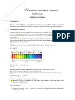 Determinar pH soluciones