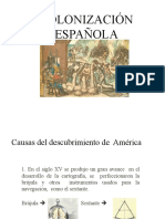 Colonizacion Española