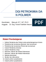 Teknik Polimer Dan Petrokimia - Pertemuan 1