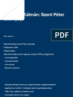 Mikszáth Kálmán: Szent Péter Esernyője: 2021. Május 13