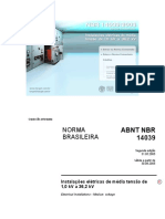 NBR 14039 2005 EDICAO COMENTADA Instalacoes de Media Tensao Lida