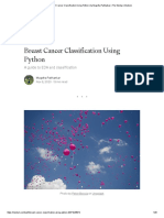Breast Cancer Classification Using Python