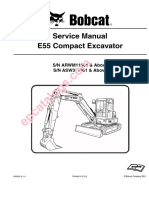 Service Manual E55 Compact Excavator: S/N ARWM11001 & Above S/N ASW311001 & Above