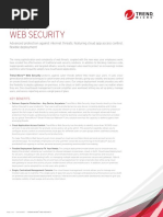 Trend Micro Web Security Data Sheet