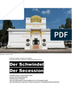 Der Schwindel Der Secession