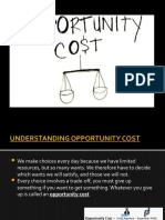 Powepoint Presentation On Opportunity Cost