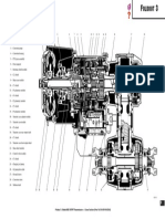 Oldout: Foldout 3. Model MD 3070PT Transmission - Cross Section (Prior To S/N 6510142342)