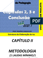 Capítulo II e Capítulo III, Conclusão