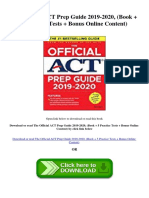 The Official ACT Prep Guide 201