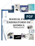 Manual para Trabajar en El Laboratorio de Química