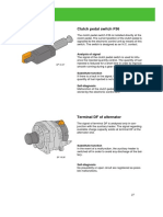 Clutch Pedal Switch F36: Analysis of Signal