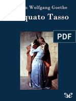 Torquato Tasso by Johann Wolfgang Von Goethe