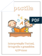 4 5 Ano Apostila de Interpretação Textual e Ortografia Para 4o e 5o Anos (1) (1)