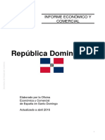 República Dominicana: Informe Económico Y Comercial