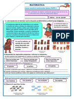 Ficha de Matemática Del Martes 22 de Junio