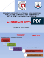 Auditoria de Gestion 2 UNIDAD 1