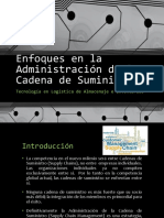 Administración de Cadenas de Suministro: Tecnología en Logística e Inventarios