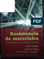 Resistencia de Materiales , Singer y Pytel - 4ed