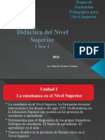 Didáctica Del Nivel Superior - T1